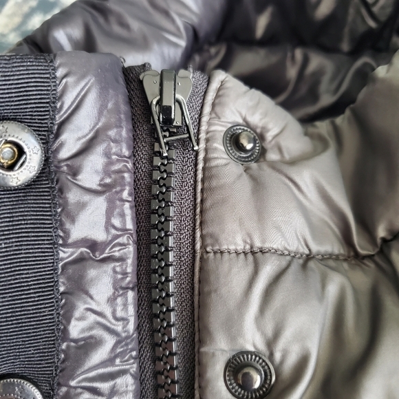 Vince Camuto Gray Puffer Down Jacket - Picture 7 of 8